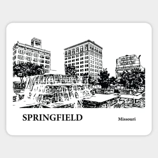 Springfield Missouri Sticker